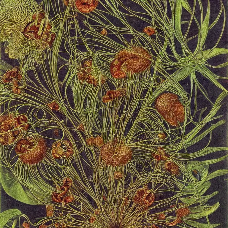 Prompt: complex plant seed, ernst haeckel, exquisite lighting, clear focus, very coherent, very detailed