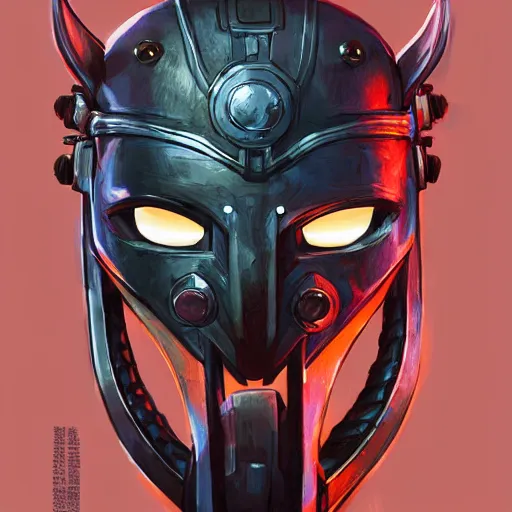 Image similar to cyberpunk viking helmet mask warrior goddess robot ninja fantasy, art gta 5 cover, official fanart behance hd artstation by jesper ejsing, by rhads, makoto shinkai and lois van baarle, ilya kuvshinov, ossdraws