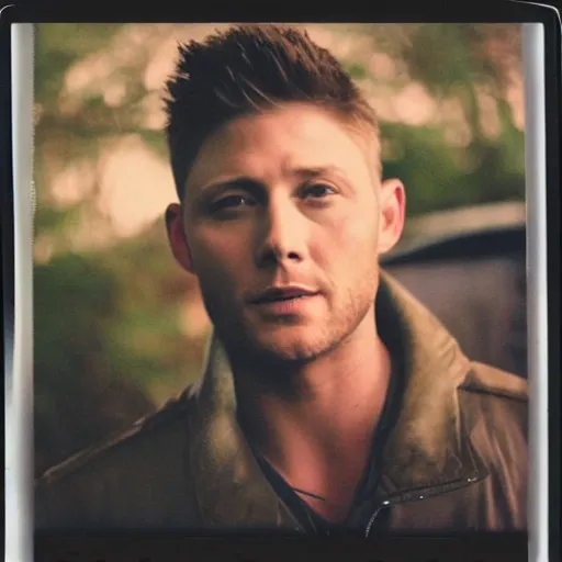 Image similar to polaroid of jensen ackles