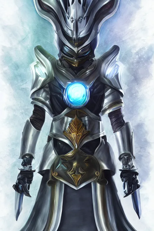 Image similar to helmet armor guardian destiny in witch queen illumination ray tracing hdr fanart arstation by sung choi robot ninja mask and eric pfeiffer and gabriel garza and casper konefal