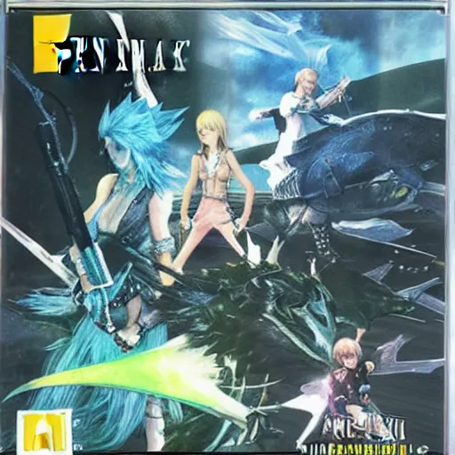 Image similar to final fantasy xiii for nes