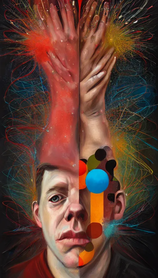 Image similar to the two complementary forces that make up all aspects and phenomena of life, by Sam Spratt