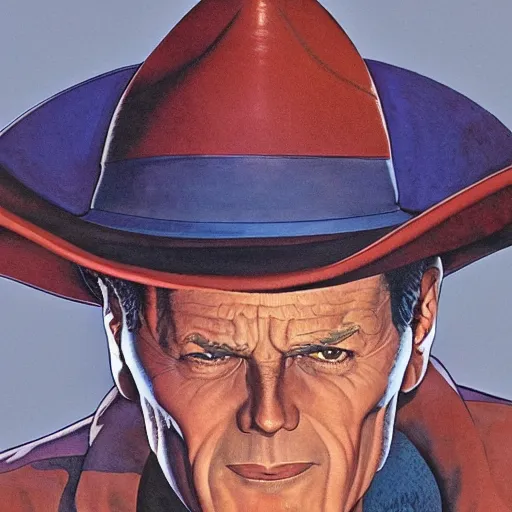 Prompt: jean giraud and moebius and don lawrence and alex ross and john romita jr, gouache and wash paints, smooth focus, sharp details, detailed details, bokeh, 4 k, fine 5 k details, fine details, fine intricate, fine facial proportionate, fine body proportionate / desperate life of john doe