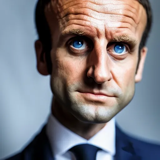 Prompt: closeup portrait of emmanuel macron dressed as napoleon crying thumbs up, natural light, sharp, detailed face, magazine, press, photo, steve mccurry, david lazar, canon, nikon, focus