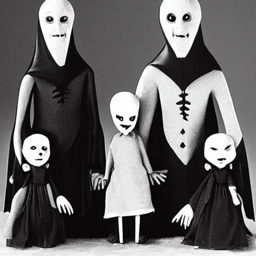 Image similar to nosferatu family photo