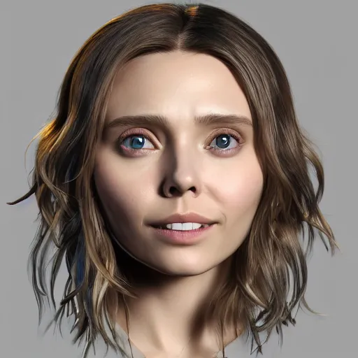 Image similar to [ [ [ human - like anthropomorphic lightbulb ] ] ]!! has an elizabeth olsen face, trending on zbrush, unreal engine 5, cgsociety contest winner, intricate, detailed, 4 k quality, concept art