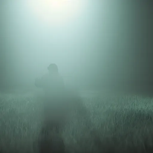 Image similar to a still of mike tyson, cinematic, 4 k, god rays through fog