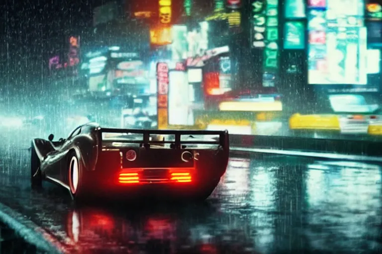 prompthunt: tokyo drift fast and furious film still, racing on wet city  street at night, hyper detailed, forza, smooth, need for speed, high  contrast, volumetric lighting, synthwave, octane, george miller, jim lee