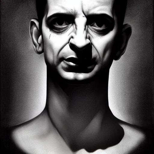 Prompt: young dave gahan as a zombie looking up, zombie with white eyes, 7 days to die zombie, fine art, award winning, intricate, soft light, elegant, sharp focus, cinematic lighting, highly detailed, digital painting, 8 k concept art, art by z. w. gu, art by brom, art by michael hussar, masterpiece, 8 k