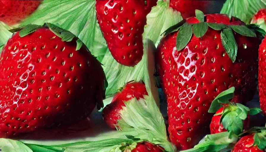 Image similar to Jim Carrey is a strawberry, hyperdetailed, artstation, cgsociety, 8k