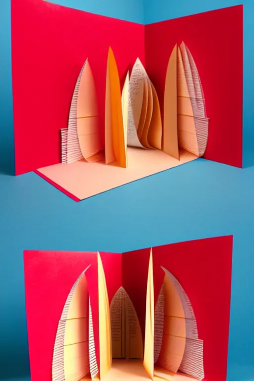 Image similar to popup book style art by thomas allen