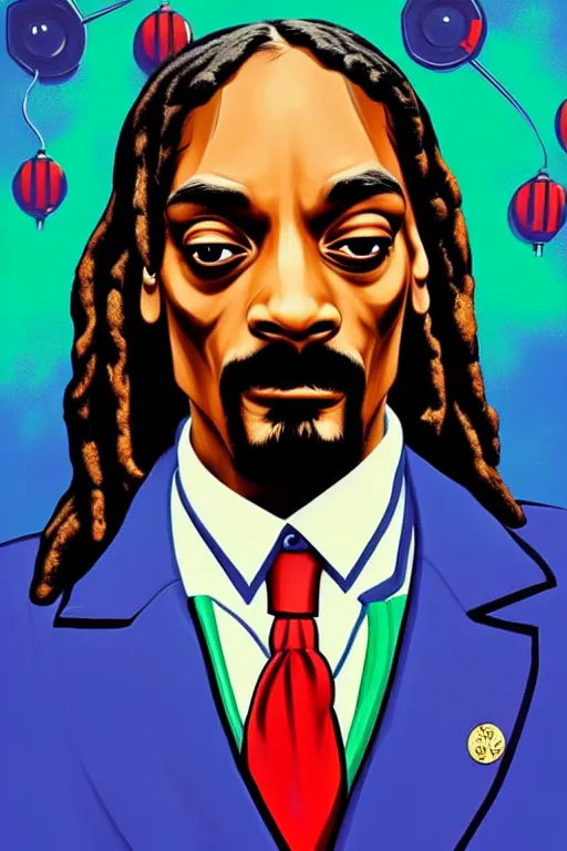 Prompt: saint snoop dogg. pop art, pixel, bioshock art style, gta chinatown art style, dynamic proportional, dynamic composition, face features, body features, ultra realistic art, digital painting, concept art, smooth, sharp focus, illustration, intricate, without duplication, elegant, confident posse, art by artgerm and richard hamilton and mimmo rottela