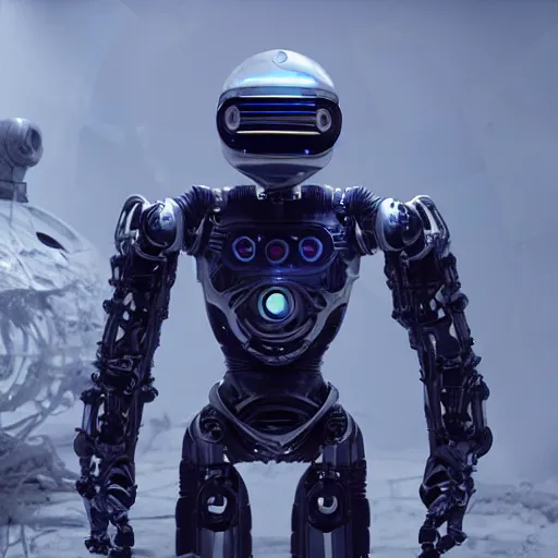 Image similar to lost in space robot, biomechanical advanced modern vfx, 2 0 2 1 release, screenshot, still