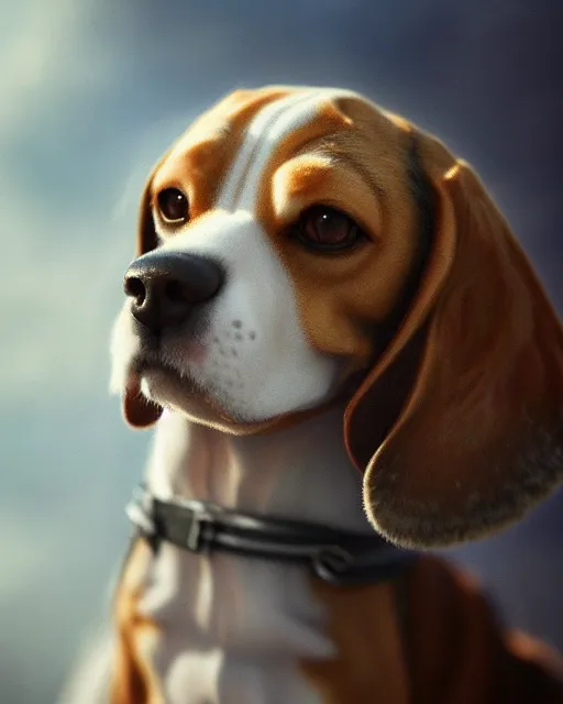 Prompt: cute beagle, cinematic, stunning, adorable, detailed fur, hiigh quality photography, artstation, smooth, hard focus, photo, by jessica rossier and brian froud