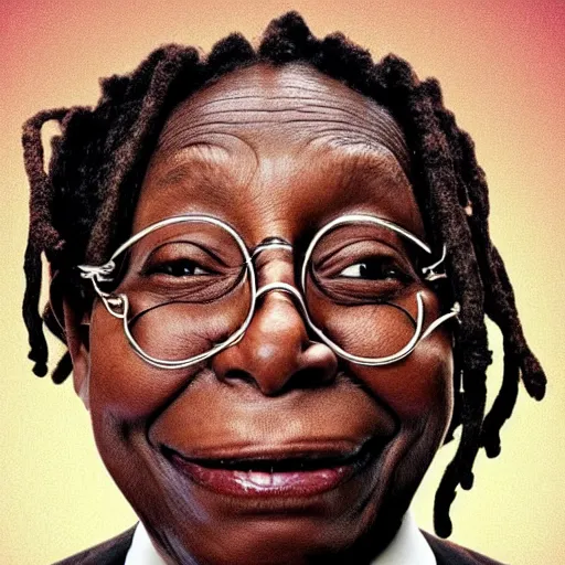 Image similar to a whoopi goldberg monster