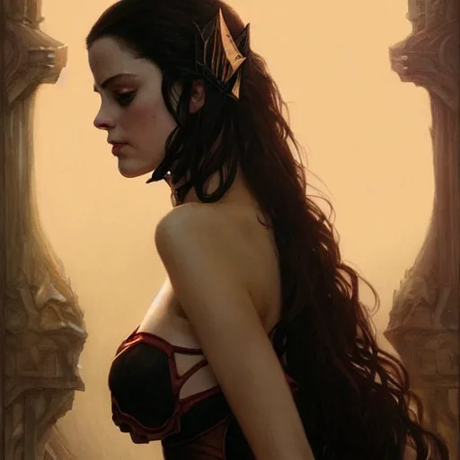 Prompt: beautiful Kaya Scodelario as Bat Girl, western, closeup, D&D, fantasy, intricate, elegant, highly detailed, digital painting, artstation, concept art, matte, sharp focus, illustration, art by Artgerm and Greg Rutkowski and Alphonse Mucha