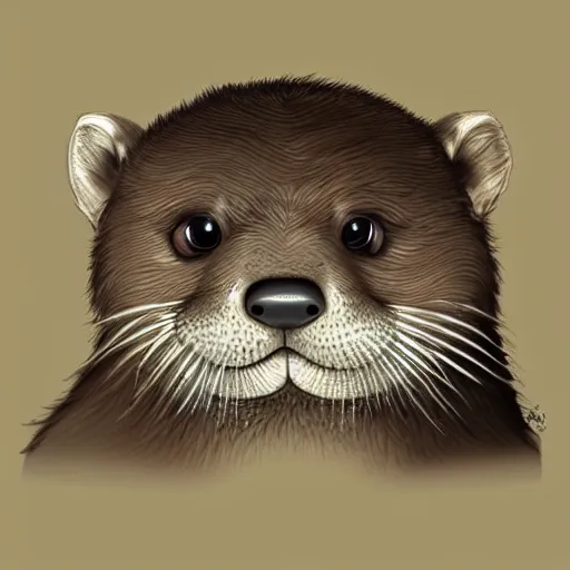 Prompt: an otter with antennas that is cute and professionally - drawn, furry fandom, furaffinity, digital painting, digital art, detailed, high - resolution