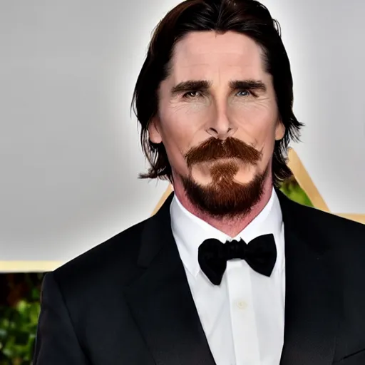 Image similar to christian bale wearing a kale custom