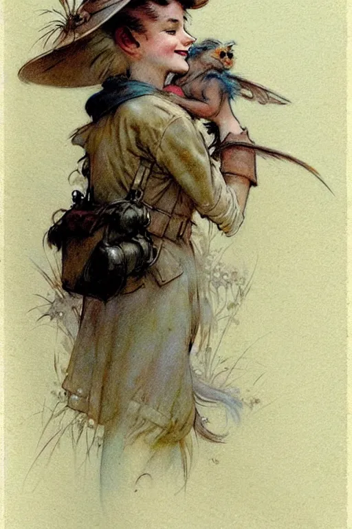 Image similar to ( ( ( ( ( 1 9 5 0 s art book page. muted colors. ) ) ) ) ) by jean - baptiste monge!!!!!!!!!!!!!!!!!!!!!!!!!!!!!!