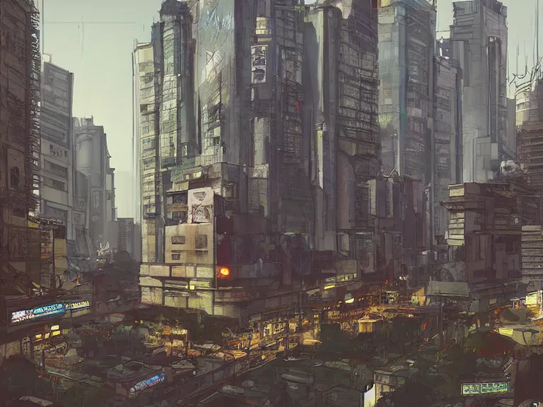 Image similar to Buenos Aires Cyberpunk Landscape, Protest on plaza de mayo, trending on artstation