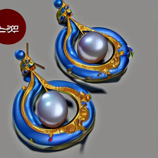 Prompt: doraemon with pearl earrings, 4 k photorealistic, cinematic