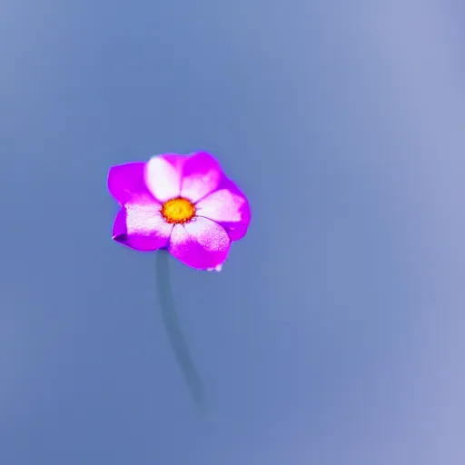 Image similar to closeup photo of 1 lone purple petal flying above moscow, city park, aerial view, shallow depth of field, cinematic, 8 0 mm, f 1. 8