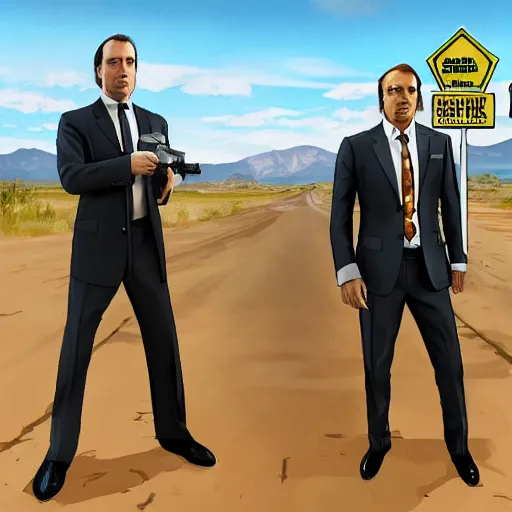 Image similar to saul goodman gta cover