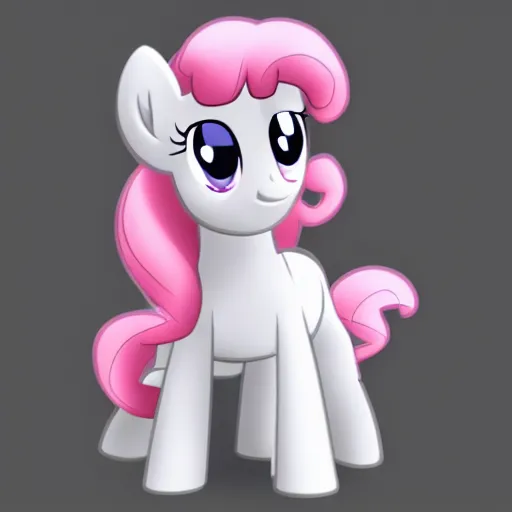 Prompt: Sweetie Belle from My Little Pony: Friendship is Magic, smiling at the user, Pony in reallife, CGI Hyperrealistic Pony sitting in my living room