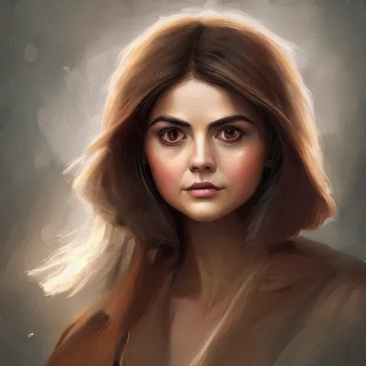 Image similar to a humanoid fox with a face inspired by jenna coleman, intricate, elegant, highly detailed, digital painting, artstation, glamor pose, concept art, smooth, sharp focus, illustration, art by artgerm and greg rutkowski, artey freytag