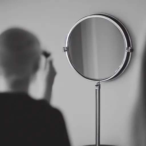 Image similar to looking into a mirror