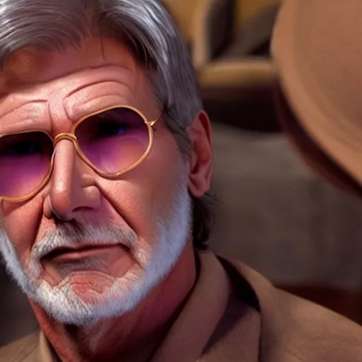 Image similar to Harrison Ford as seen in Disney Pixar's Up (2009)