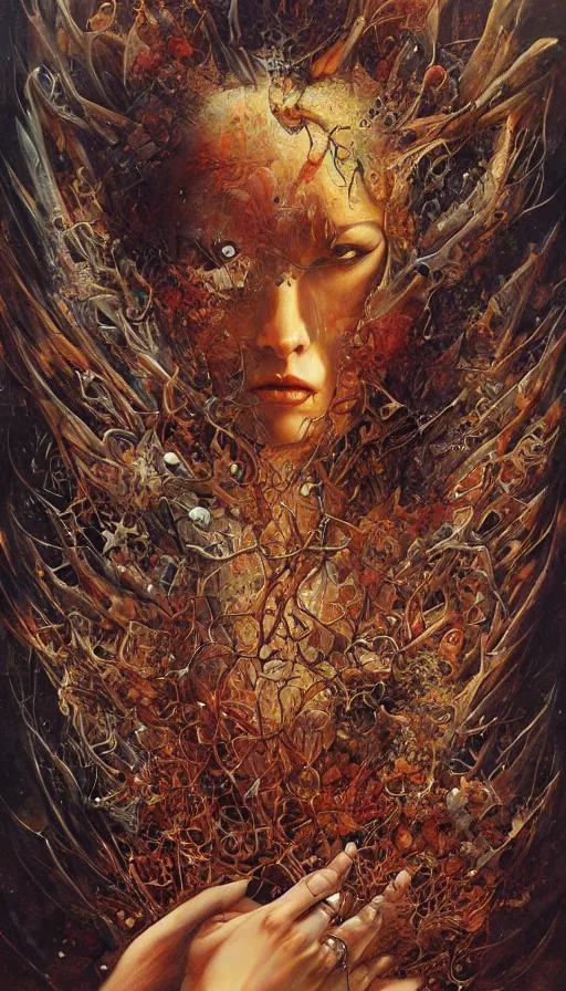 Image similar to The end of an organism, by Karol Bak