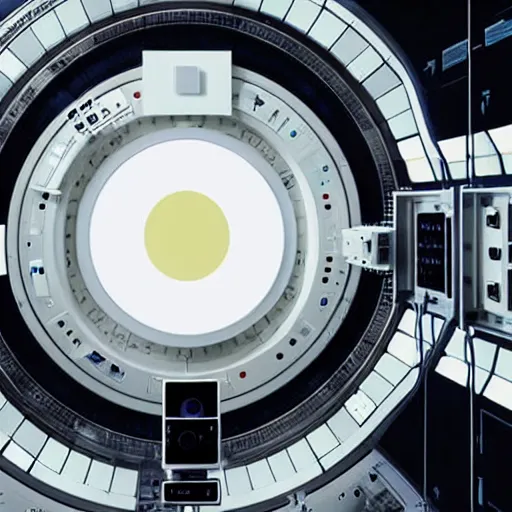 Prompt: jonathan ive dieter rams space station