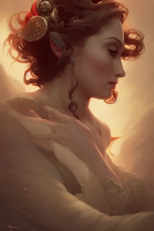 Image similar to adele, D&D, fantasy, intricate, cinematic lighting, highly detailed, beautiful, digital painting, artstation, masterpiece, concept art, smooth, sharp focus, illustration, art by Artgerm peter mohrbacher Greg Rutkowski and william-Adolphe Bouguereau