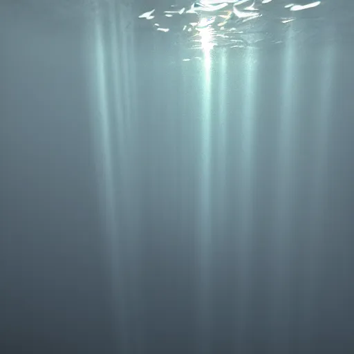 Image similar to underwater caustic light study with reflections. 8k resolution. Photograph. Trending on artstation. God rays.