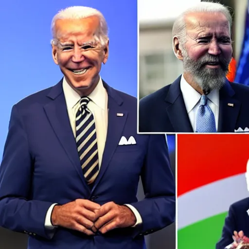 Image similar to Joe Biden Dressed as Fidel Castro