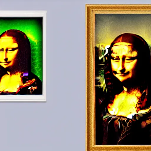 Image similar to mona lisa