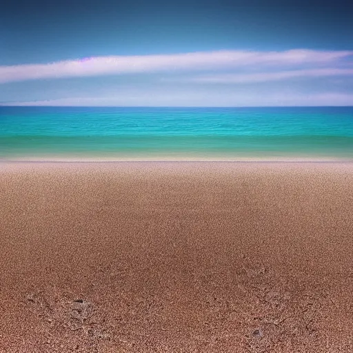 Image similar to a beach, optical illusion