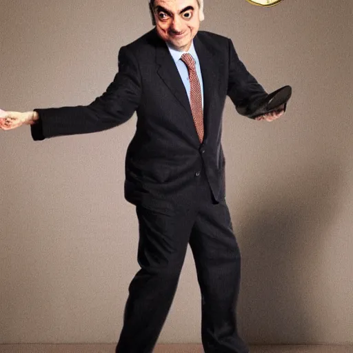 Image similar to jose luis rodriguez zapatero as mr. bean