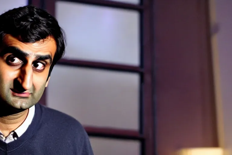 Prompt: kumail nanjiani as the next doctor who, mild depth of field, realistic, cinematic lighting