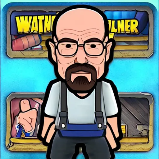 Image similar to walter white on clash royale