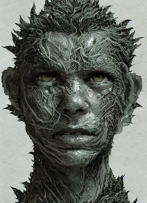 Image similar to portrait, a monster made out of pot leaves, watercolor, dramatic lighting, cinematic, establishing shot, extremely high detail, foto realistic, cinematic lighting, pen and ink, intricate line drawings, by Yoshitaka Amano, Ruan Jia, Kentaro Miura, Artgerm, post processed, concept art, artstation, matte painting, style by eddie mendoza, raphael lacoste, alex ross