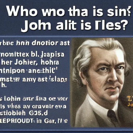 Image similar to who is John Galt