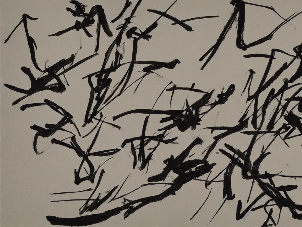 Prompt: artwork by qi baishi