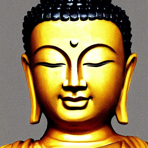 Image similar to statue of buddha in pulp fiction