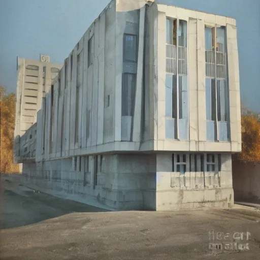 Image similar to an old soviet panel building, photo by Julius Shulman, 4k, hyper realism, ultra details,