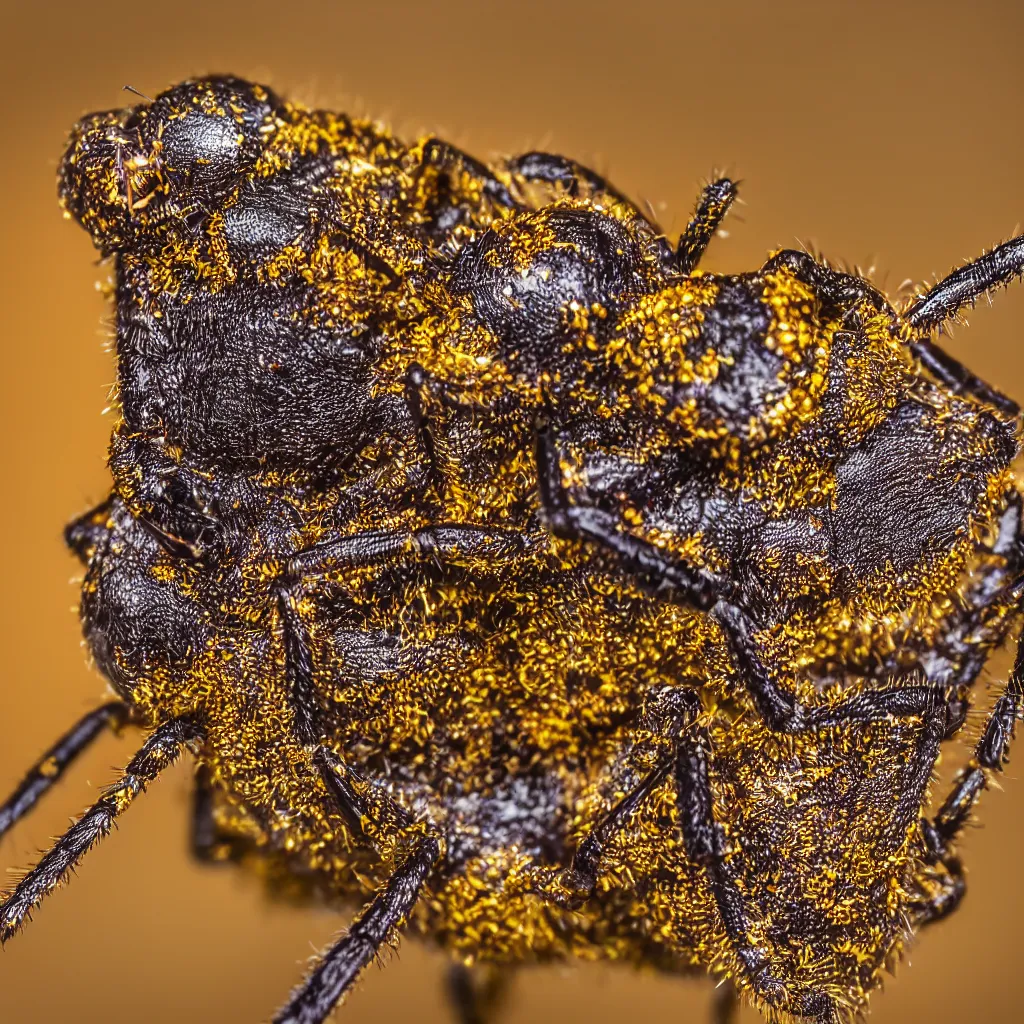 Image similar to macro photo of weird strange dangerous insect XF IQ4, 150MP, 50mm, F/1.4, ISO 200, 1/160s, natural light, Adobe Photoshop, Adobe Lightroom 4k UHD, HDR