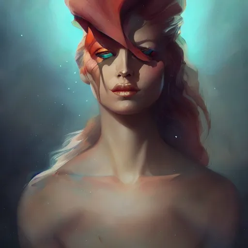 Image similar to twisted dreams portrait by peter mohrbacher and artem demura and greg rutkowski and artgerm, artstation, 4 k, detailed, gorgeous