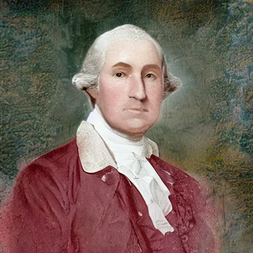 Image similar to george washington as a blender texture