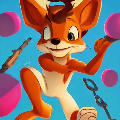 Image similar to face icon stylized minimalist chip'n dale : rescue rangers, loftis, cory behance hd by jesper ejsing, by rhads, makoto shinkai and lois van baarle, ilya kuvshinov, rossdraws global illumination